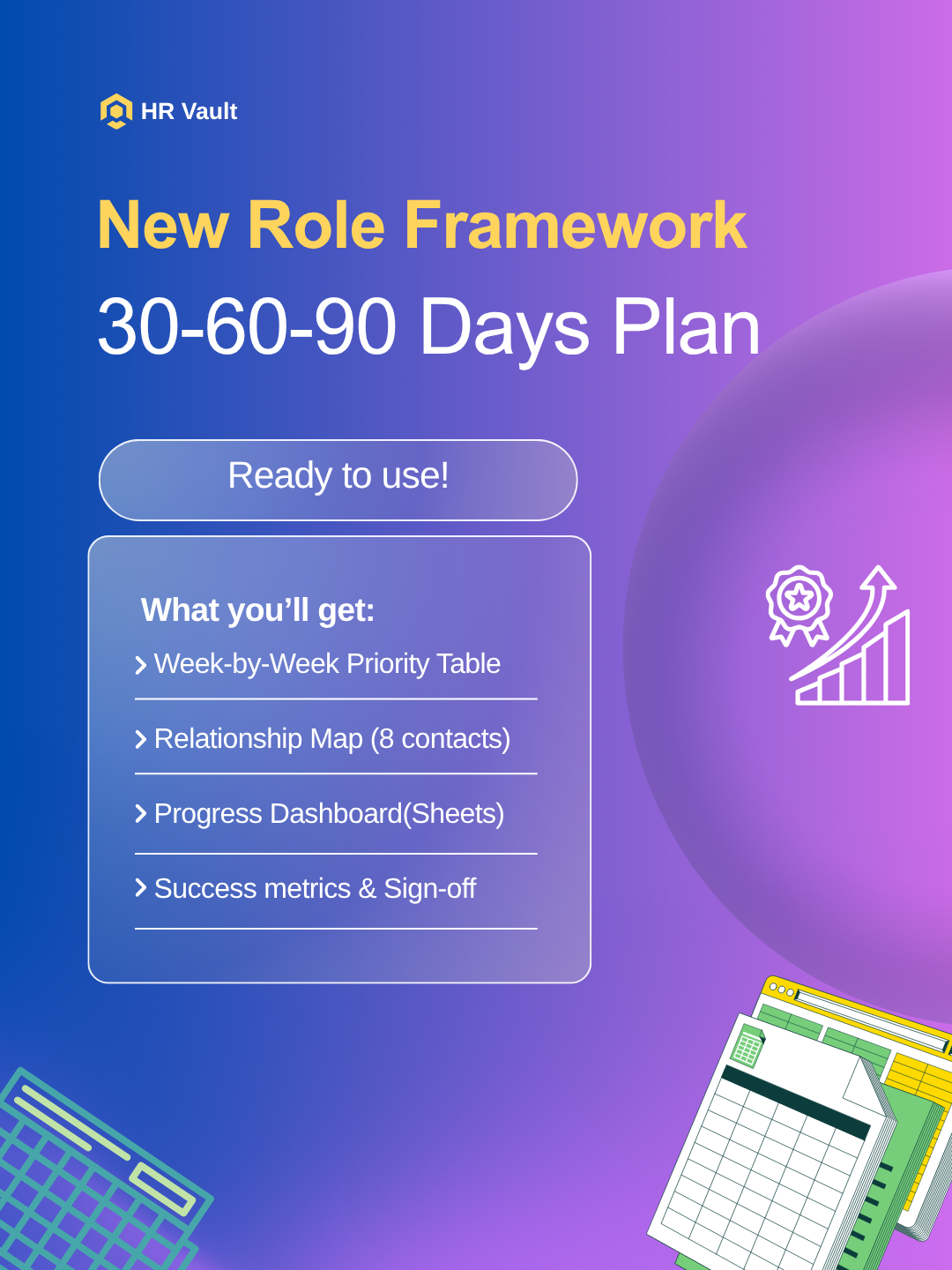 30-60-90 Day Plan Template