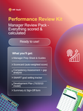 Manager's Performance Review Pack